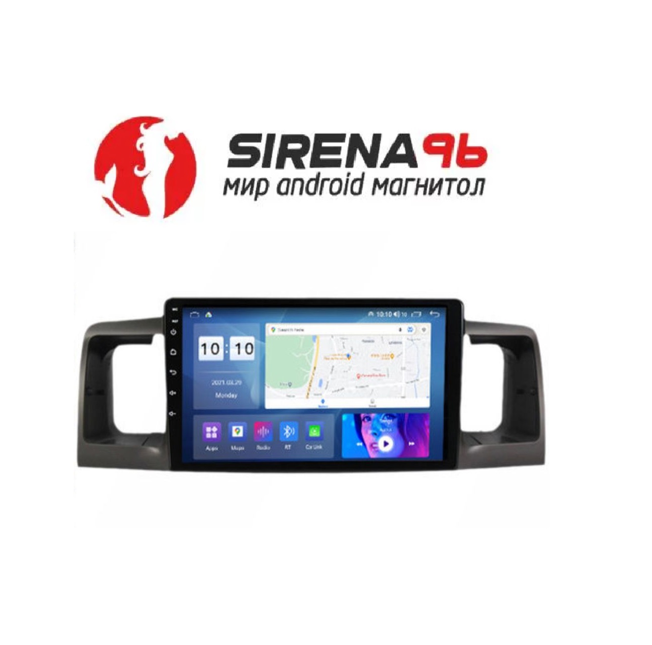 Штатная Android-магнитола 2 Din | Sirena96