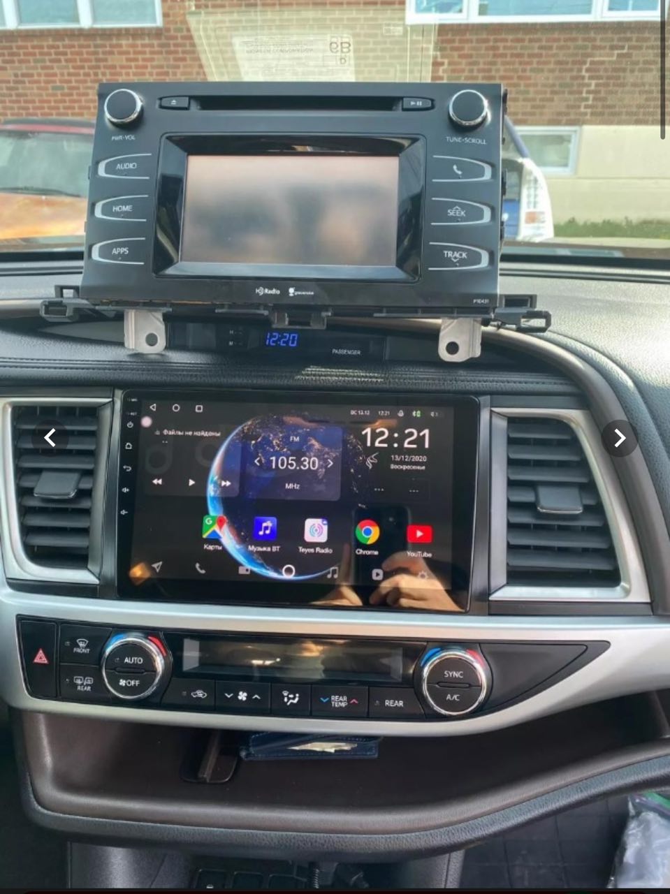 Купить магнитолу Toyota Highlander XU50
