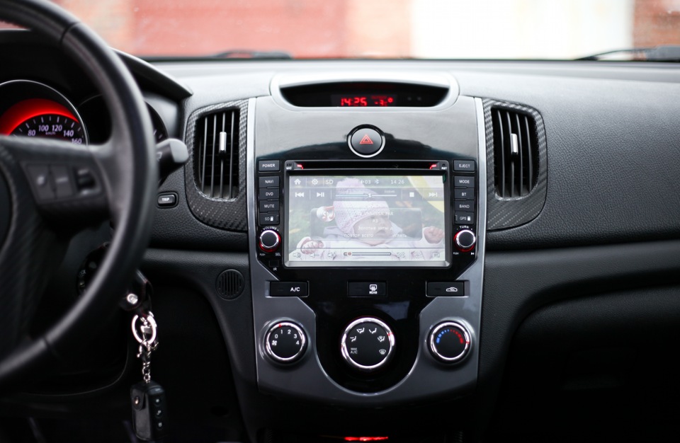 Купить магнитолу Kia Cerato 2 для кузова Купе!