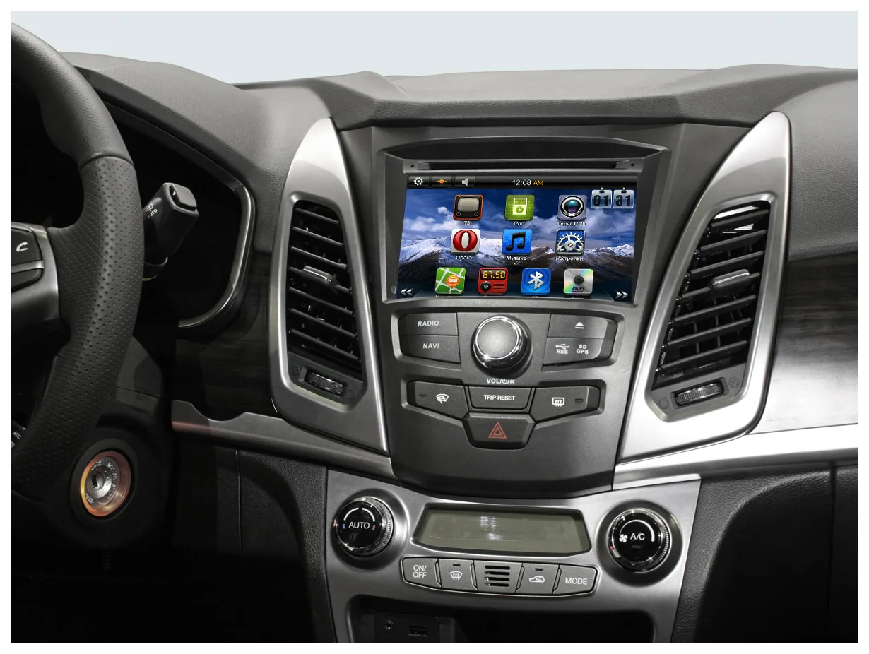 Купить магнитолу Ssang Yong Action 2013+