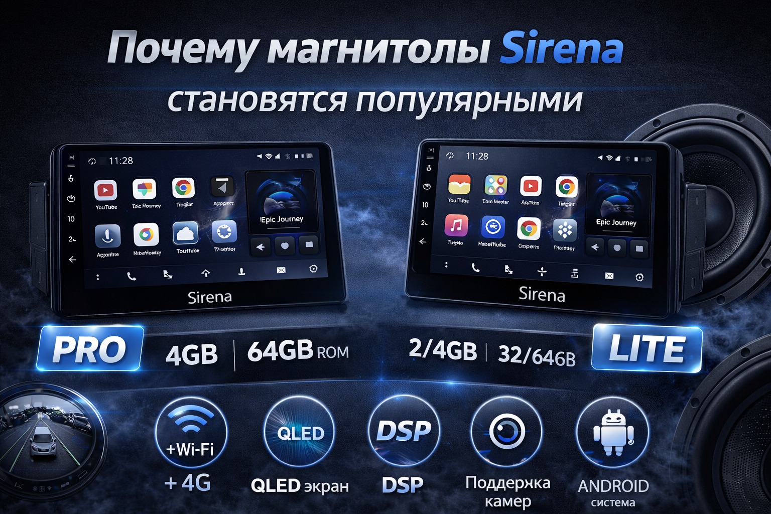 Почему магнитолы Sirena становятся популярными